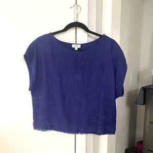 Aritzia Wilfred Free Linen blouse